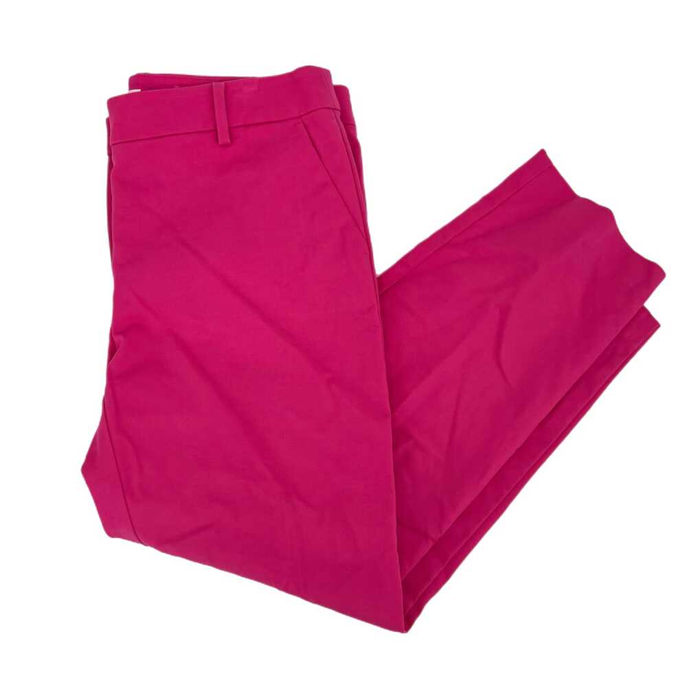 LOFT Pink Mid-Rise Trousers | Womens 8